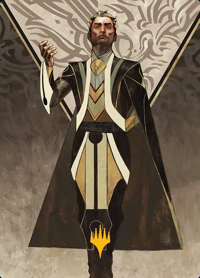 2026 Secrets of Strixhaven Art Series Ral Zarek, Guest Lecturer // Ral Zarek, Guest Lecturer #27 common card image