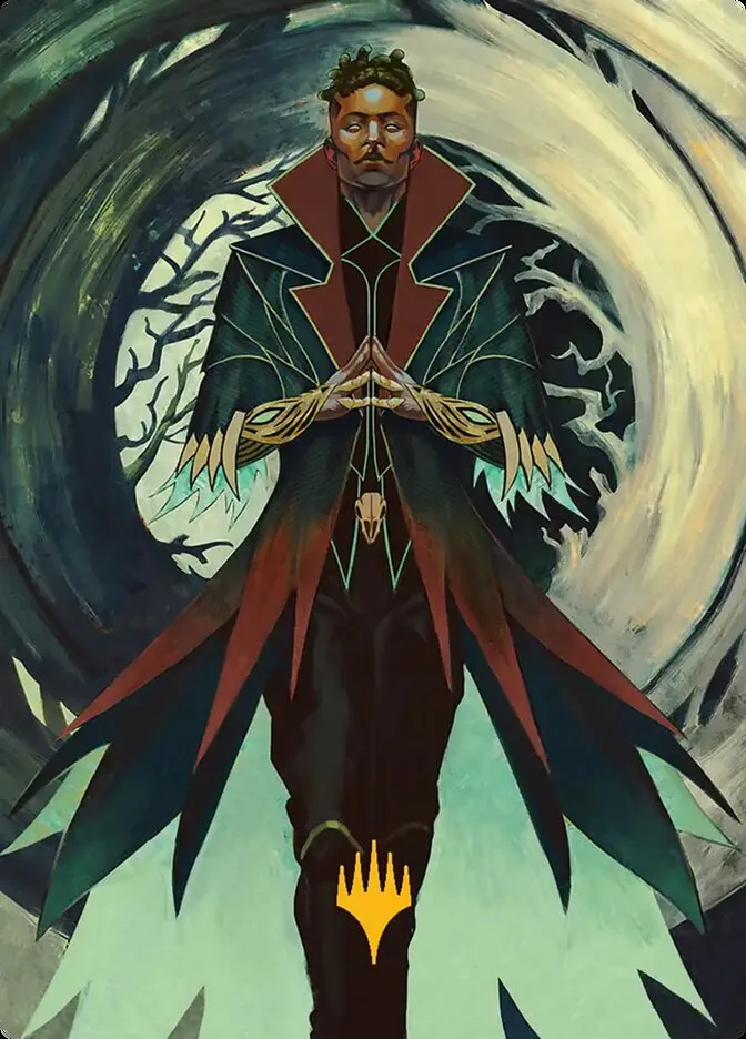 2026 Secrets of Strixhaven Art Series Professor Dellian Fel // Professor Dellian Fel #28 common card image