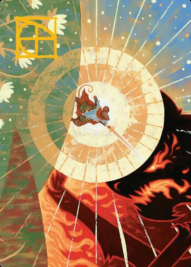 2026 Secrets of Strixhaven Art Series Repel Calamity // Repel Calamity #43 common card image
