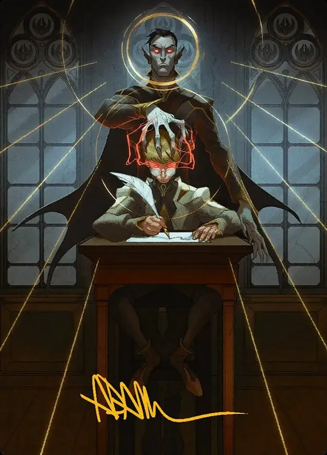 2026 Secrets of Strixhaven Art Series Vampiric Tutor // Vampiric Tutor #45 common card image
