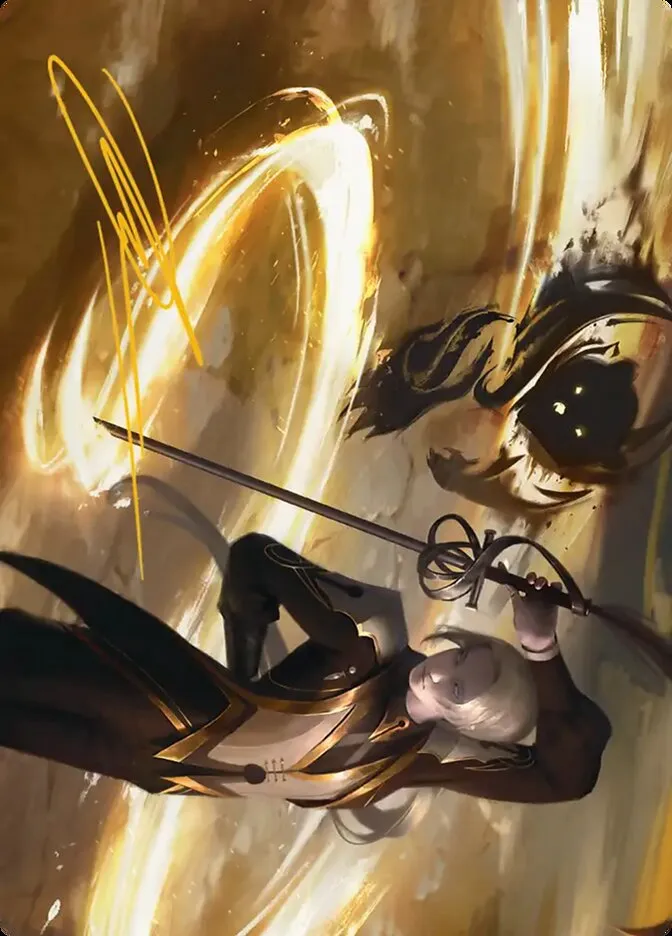 2026 Secrets of Strixhaven Art Series Rapier Wit // Rapier Wit #6 common card image