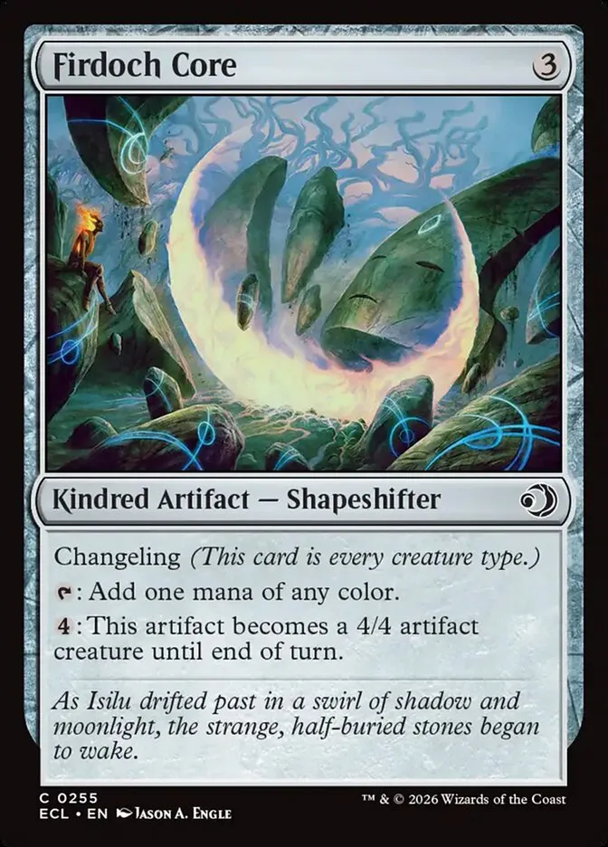 2026 Lorwyn Eclipsed Firdoch Core common #255 common card image