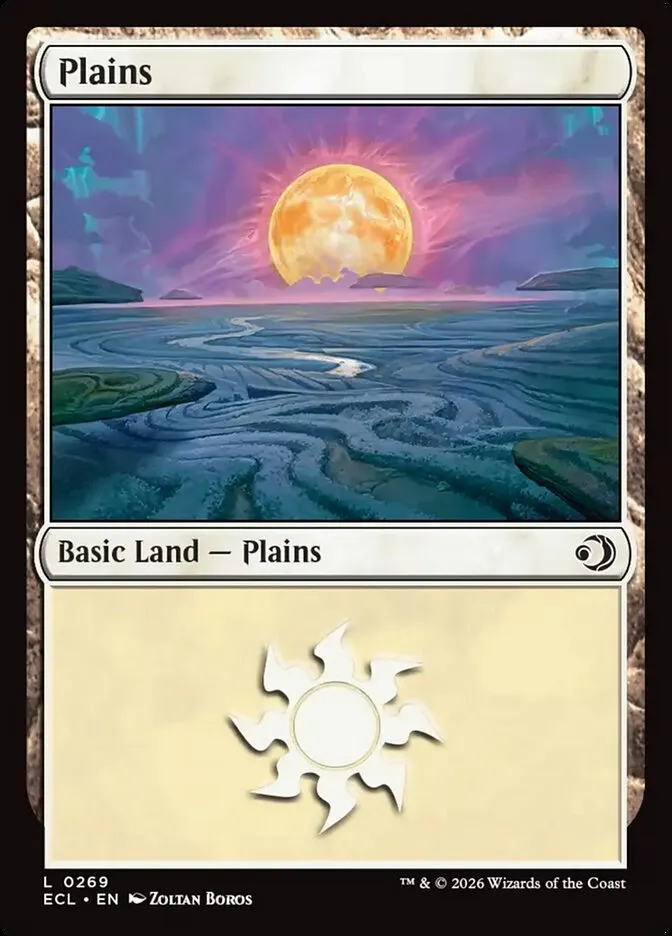 2026 Lorwyn Eclipsed Plains common #269 common card image