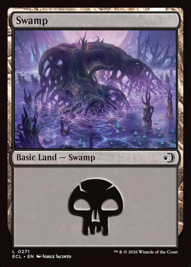 2026 Lorwyn Eclipsed Swamp common #271 common card image