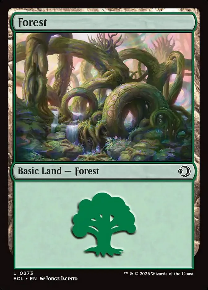 2026 Lorwyn Eclipsed Forest common #273 common card image