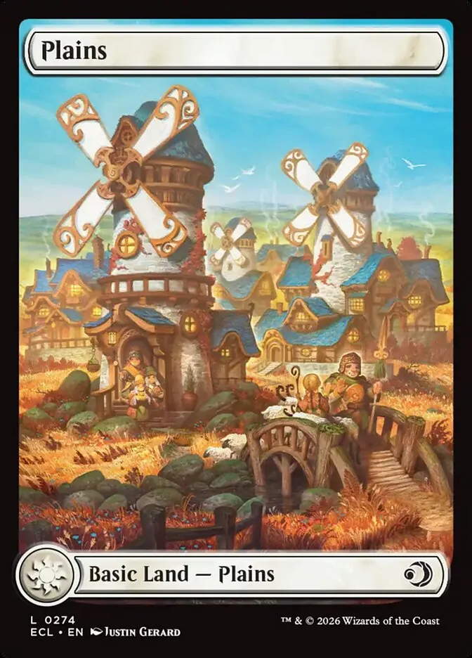 2026 Lorwyn Eclipsed Plains common #274 common card image