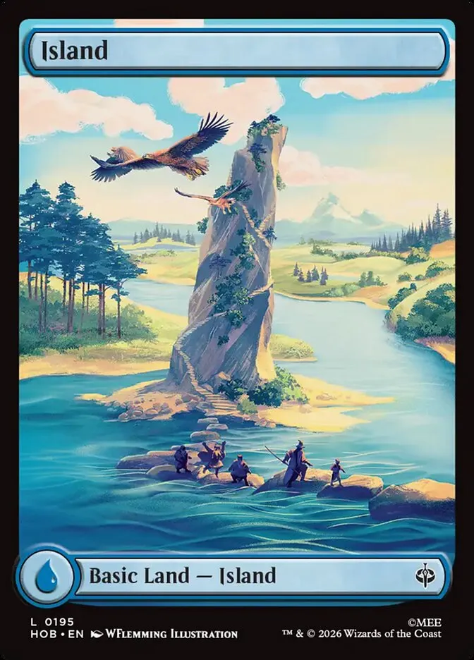 2026 The Hobbit Island common #195 common card image