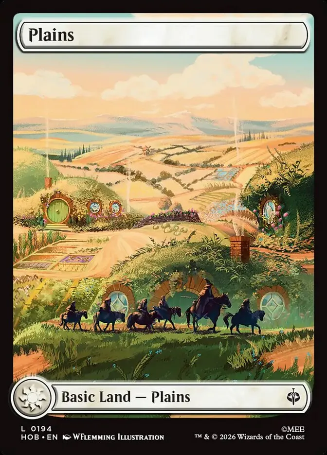 2026 The Hobbit Plains common #194 common card image
