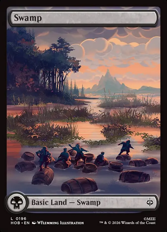 2026 The Hobbit Swamp common #196 common card image