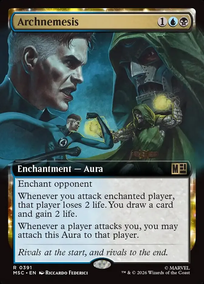 2026 Marvel Super Heroes Commander Archnemesis #391 rare card image