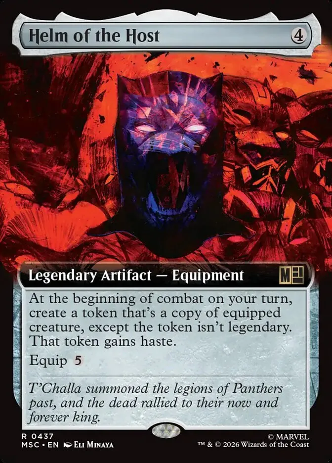 2026 Marvel Super Heroes Commander Helm of the Host #437 rare card image