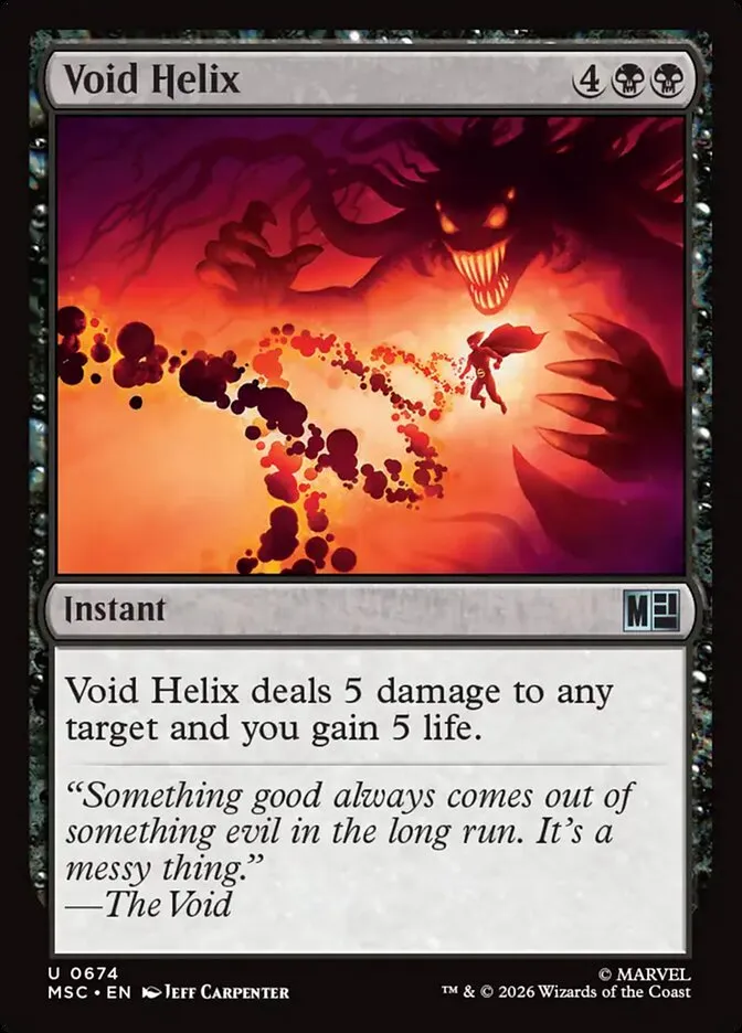 2026 Marvel Super Heroes Commander Void Helix uncommon #674 uncommon card image