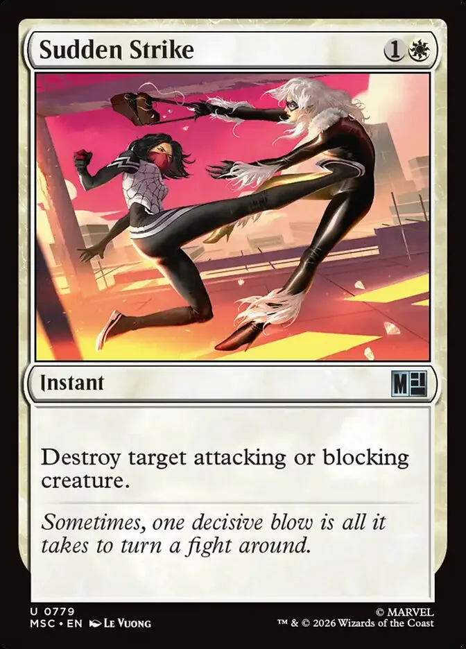 2026 Marvel Super Heroes Commander Sudden Strike uncommon #779 uncommon card image