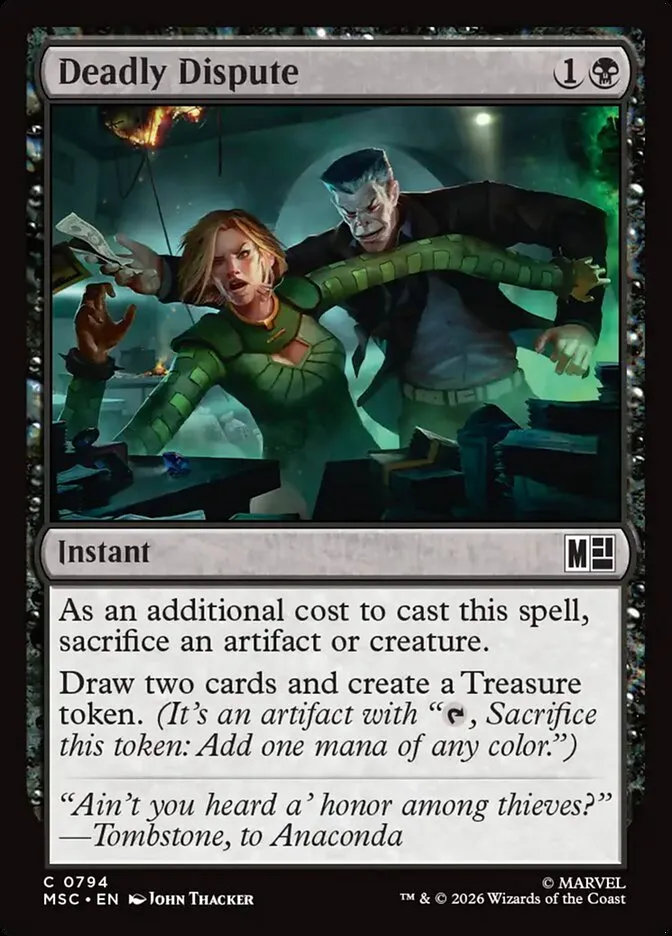 2026 Marvel Super Heroes Commander Deadly Dispute #794 common card image