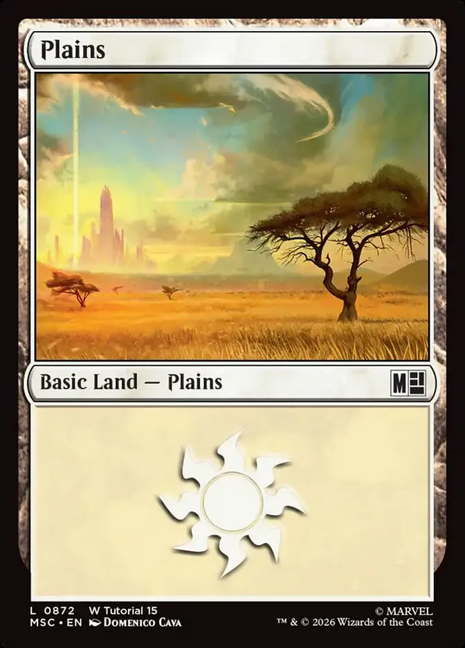 2026 Marvel Super Heroes Commander Plains common #872 common card image