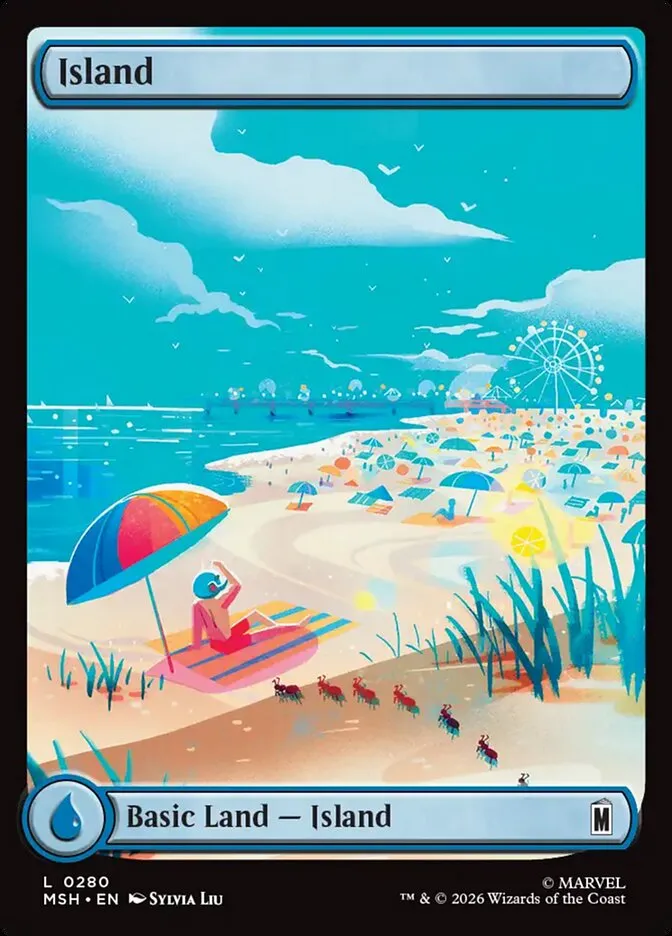 2026 Marvel Super Heroes Island common #280 common card image