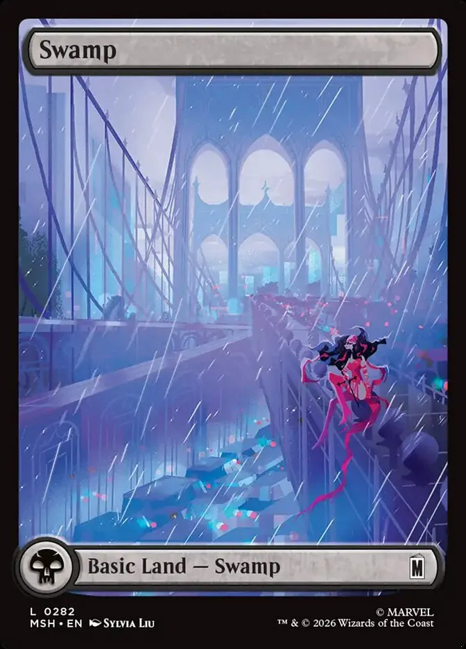 2026 Marvel Super Heroes Swamp #282 common card image