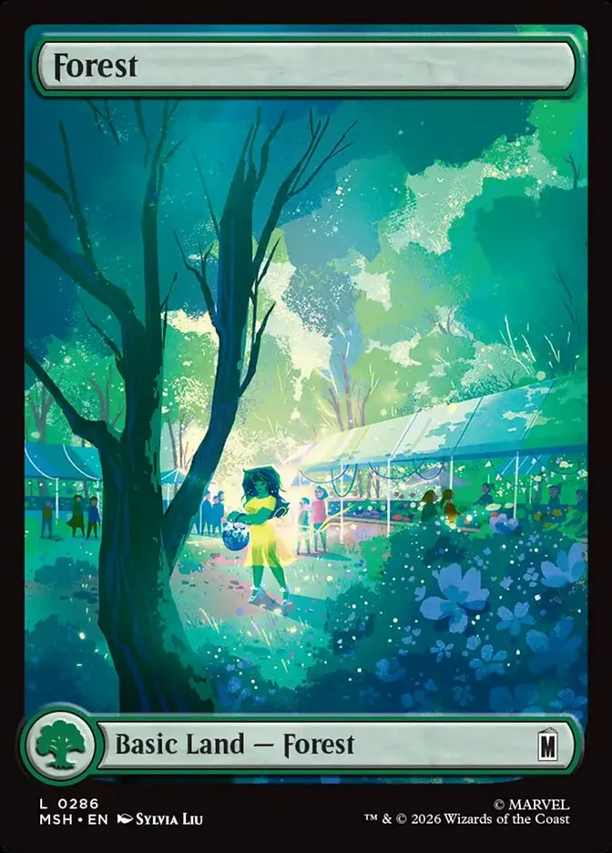 2026 Marvel Super Heroes Forest common #286 common card image