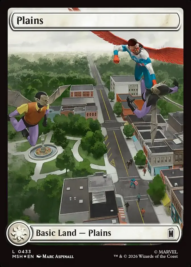 2026 Marvel Super Heroes Plains common #433 common card image