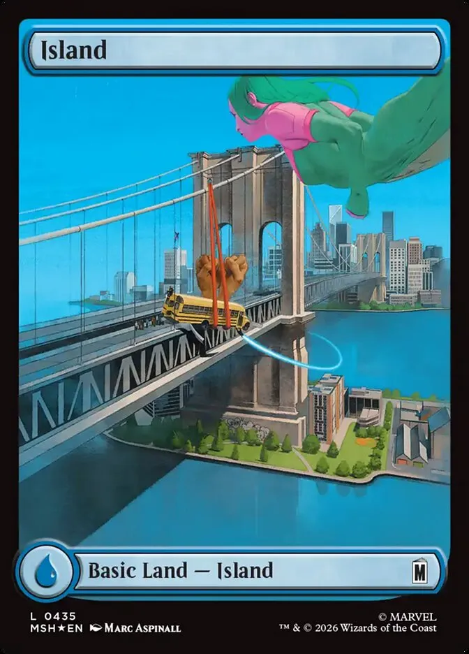 2026 Marvel Super Heroes Island common #435 common card image