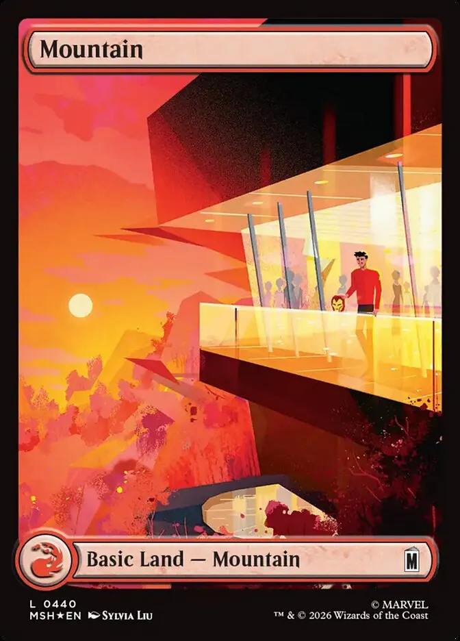2026 Marvel Super Heroes Mountain common #440 common card image