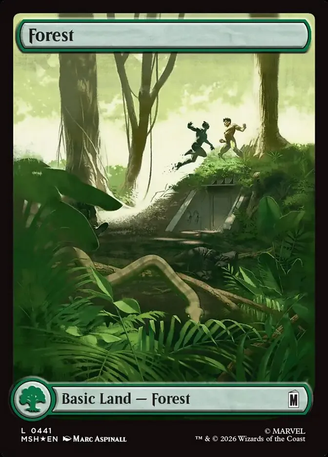 2026 Marvel Super Heroes Forest common #441 common card image