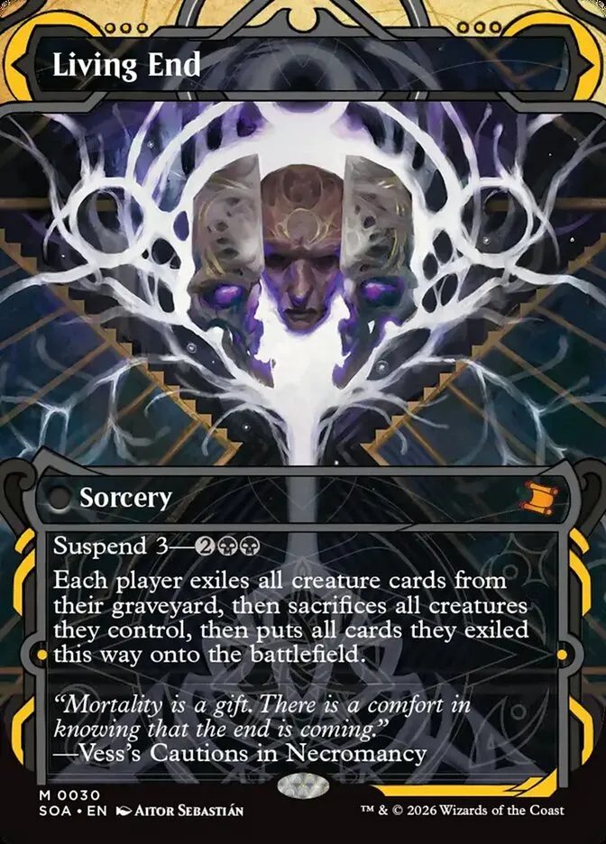 2026 Secrets of Strixhaven Mystical Archive Living End mythic #30 mythic card image