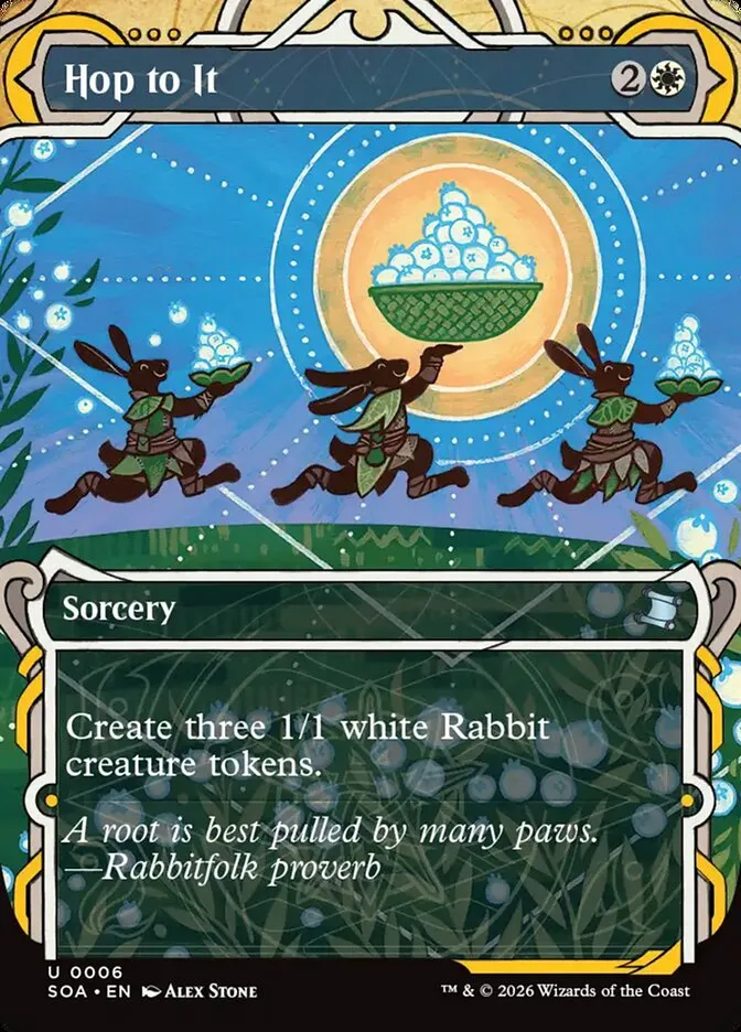 2026 Secrets of Strixhaven Mystical Archive Hop to It uncommon #6 uncommon card image