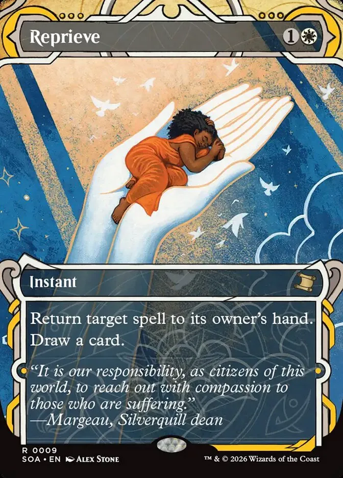 2026 Secrets of Strixhaven Mystical Archive Reprieve rare #9 rare card image