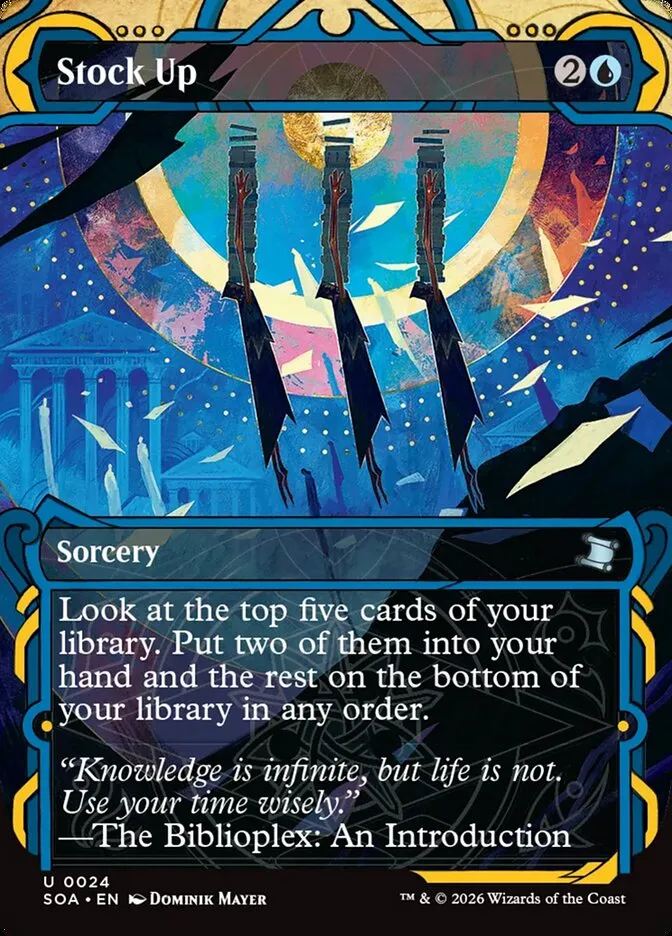 2026 Secrets of Strixhaven Mystical Archive Stock Up uncommon #24 uncommon card image