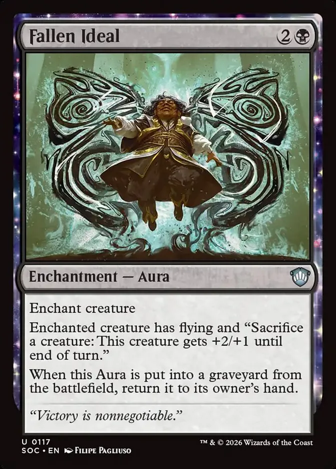 2026 Secrets of Strixhaven Commander Fallen Ideal uncommon #117 uncommon card image