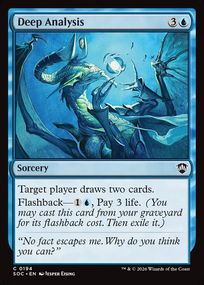 2026 Secrets of Strixhaven Commander Deep Analysis common #194 common card image