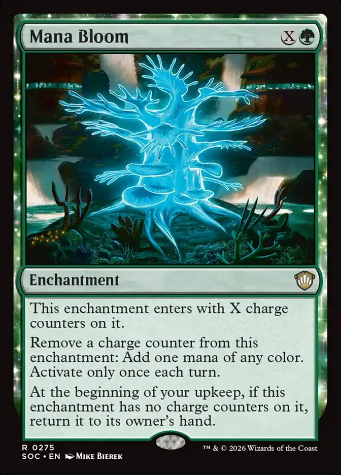 2026 Secrets of Strixhaven Commander Mana Bloom #275 rare card image