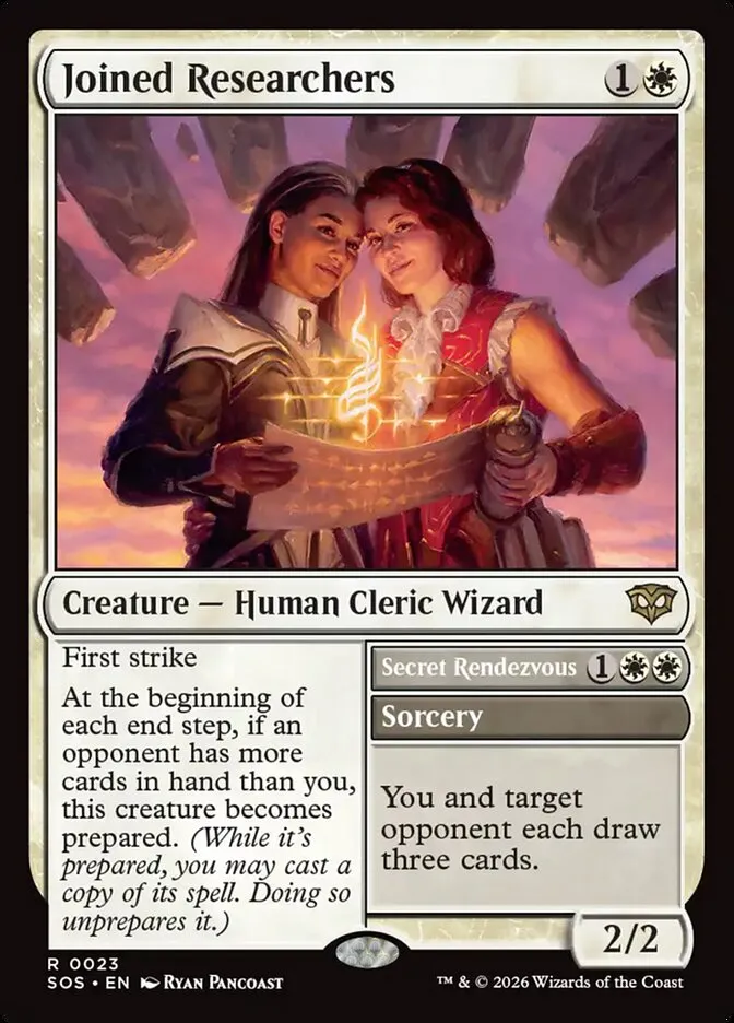 2026 Secrets of Strixhaven Joined Researchers // Secret Rendezvous rare #23 rare card image