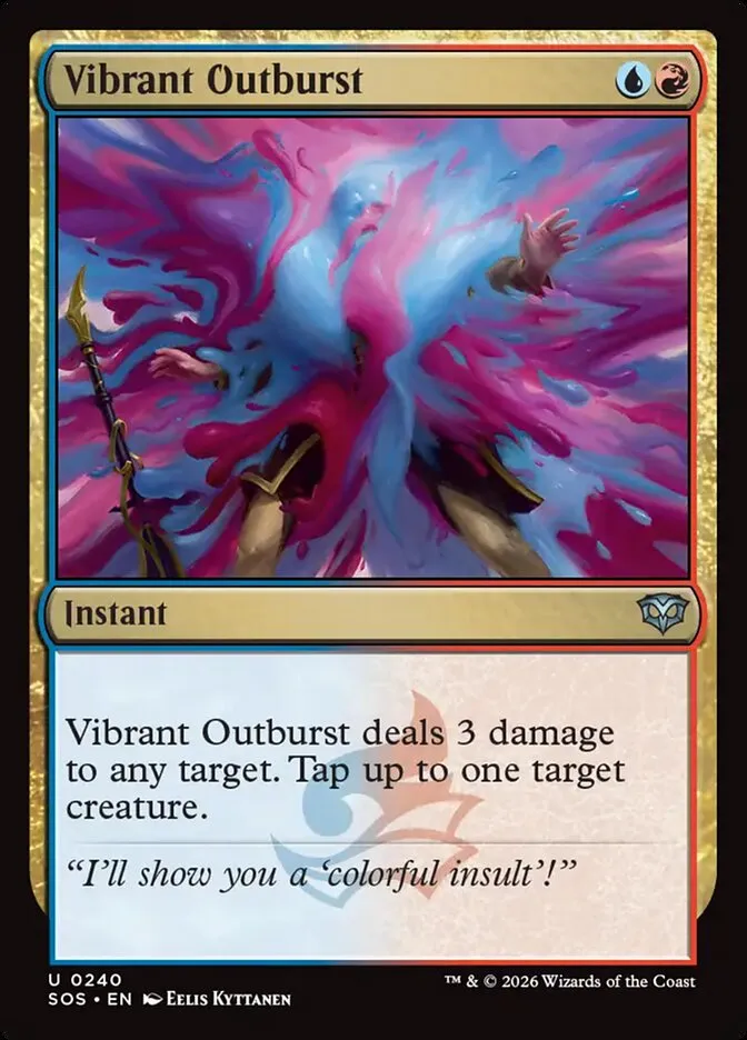2026 Secrets of Strixhaven Vibrant Outburst #240 uncommon card image