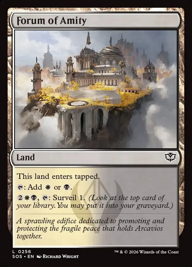 2026 Secrets of Strixhaven Forum of Amity #256 common card image