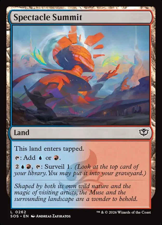 2026 Secrets of Strixhaven Spectacle Summit #262 common card image
