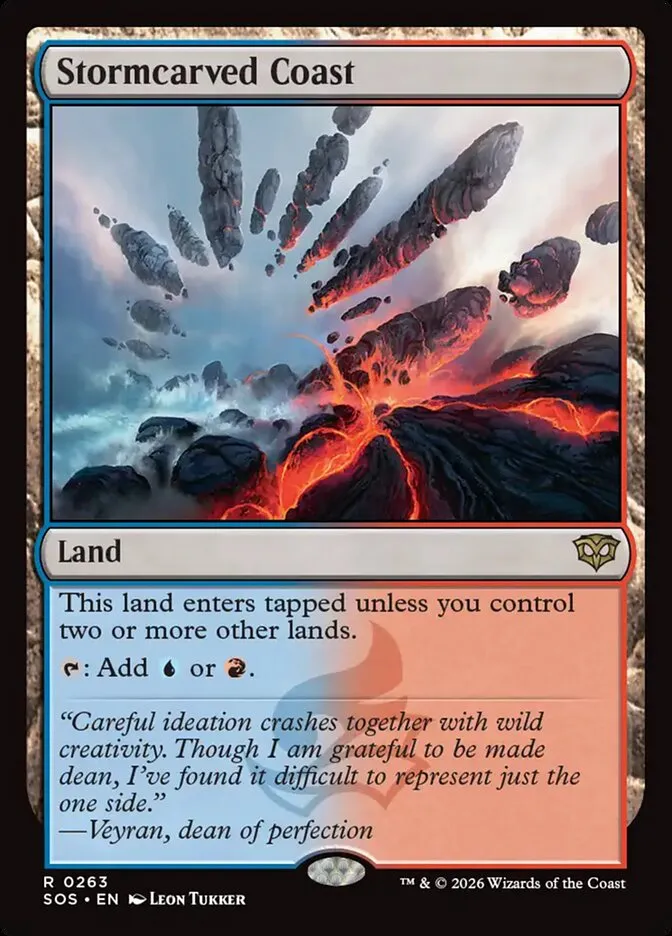 2026 Secrets of Strixhaven Stormcarved Coast #263 rare card image
