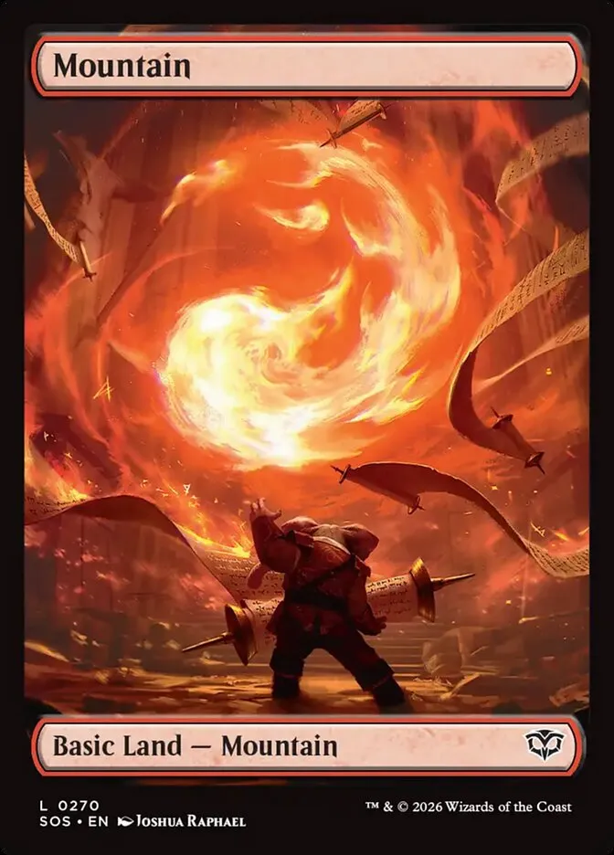 2026 Secrets of Strixhaven Mountain #270 common card image