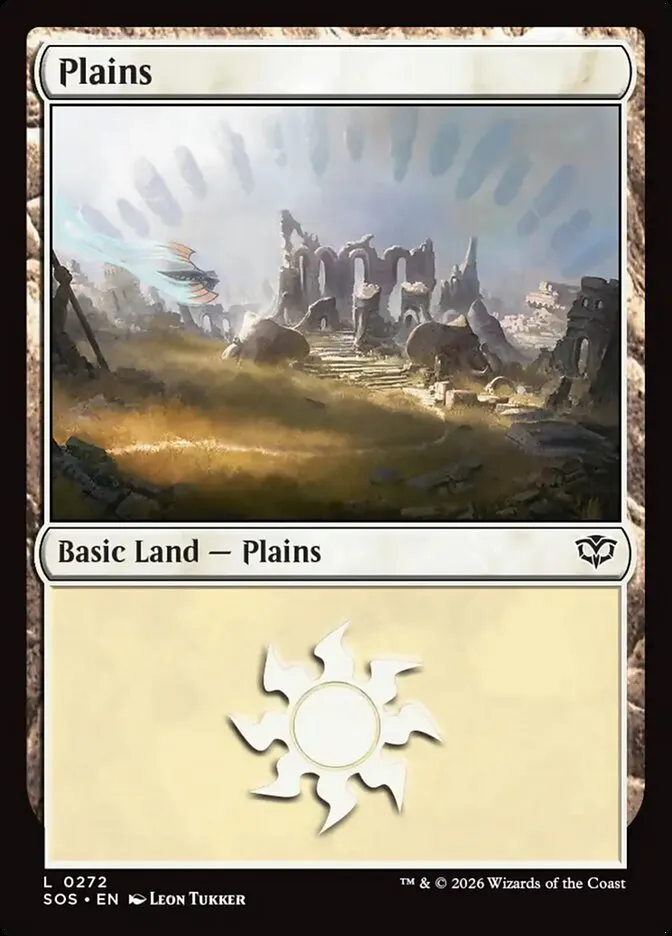 2026 Secrets of Strixhaven Plains common #272 common card image
