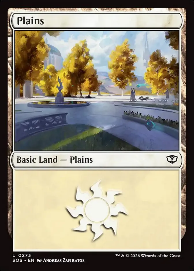 2026 Secrets of Strixhaven Plains #273 common card image