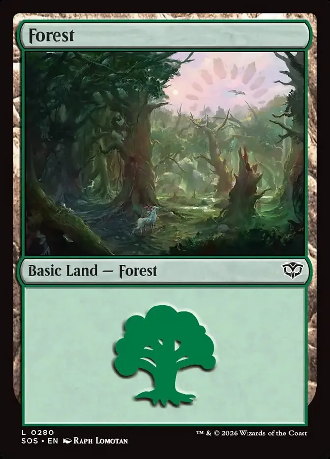 2026 Secrets of Strixhaven Forest #280 common card image