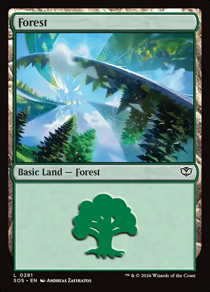 2026 Secrets of Strixhaven Forest common #281 common card image