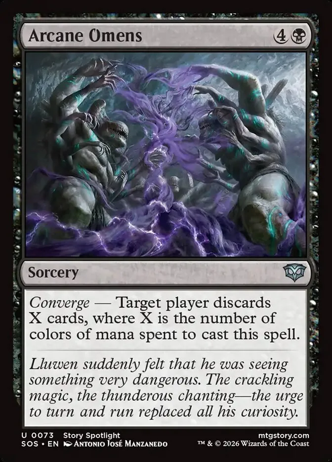 2026 Secrets of Strixhaven Arcane Omens uncommon #73 uncommon card image