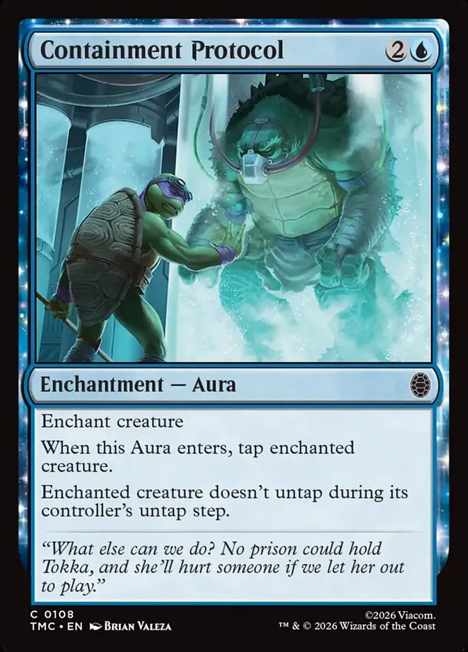 2026 Teenage Mutant Ninja Turtles Eternal Containment Protocol #108 common card image