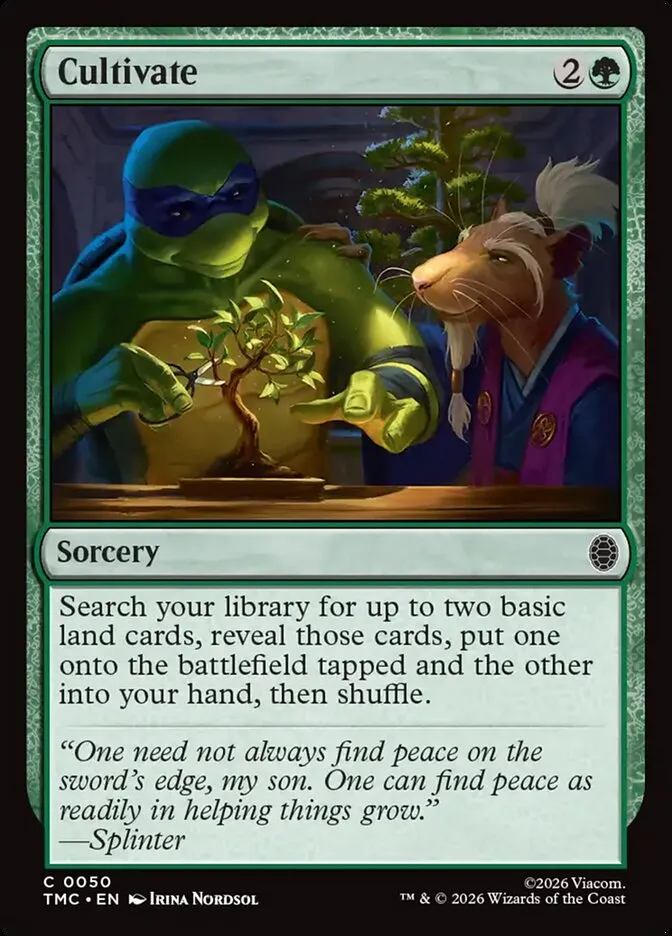 2026 Teenage Mutant Ninja Turtles Eternal Cultivate #50 common card image