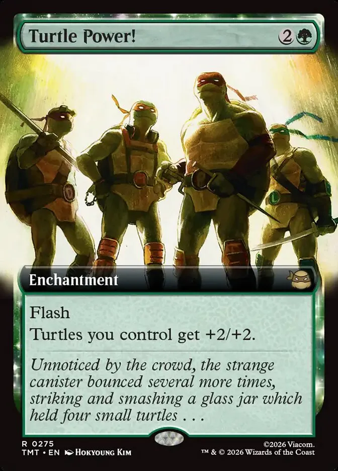 2026 Teenage Mutant Ninja Turtles Turtle Power! #275 rare card image