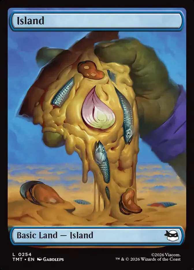 2026 Teenage Mutant Ninja Turtles Island #254 common card image