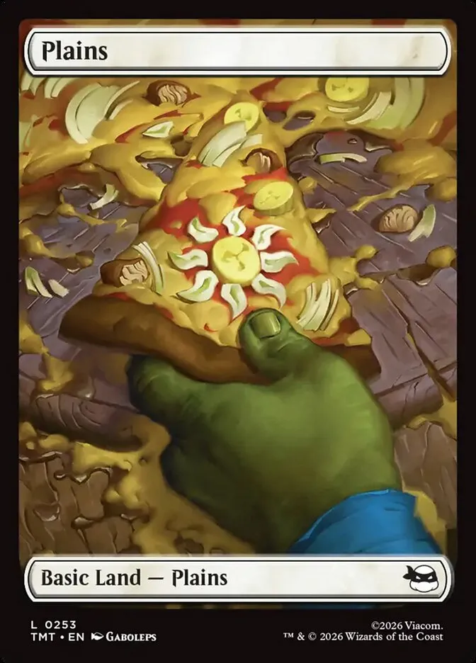 2026 Teenage Mutant Ninja Turtles Plains #253 common card image