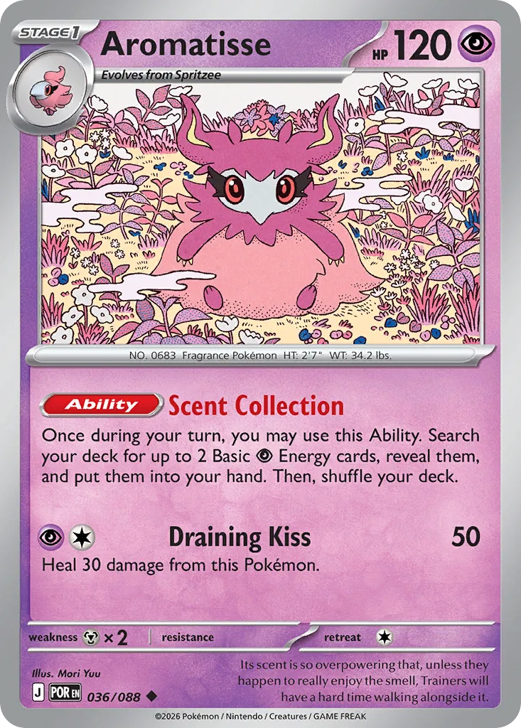 2026 Perfect Order Aromatisse #36/88 Uncommon card image
